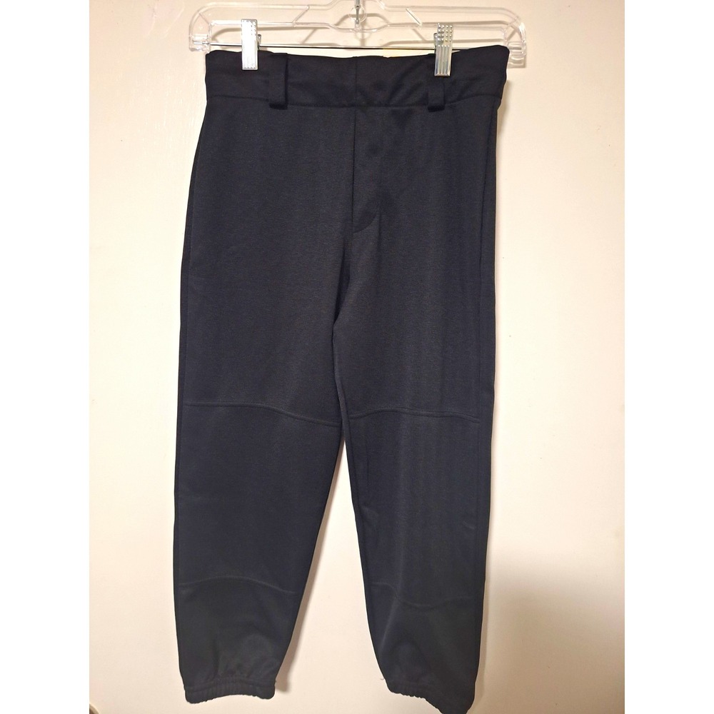 Easton Youth Large Pro+ Pull Up Pants Black Baseball Softball YL NWT 27-29
